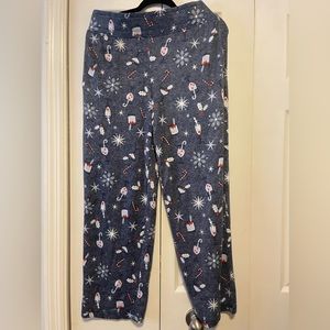 Pajama Pants, Holiday Theme, Size S